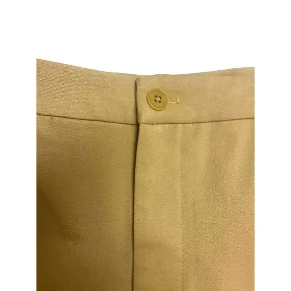 Ralph Lauren Stretch Twill Bermuda Shorts | Plus Size 14W Khaki Tan NWT $90 - Picture 7 of 9